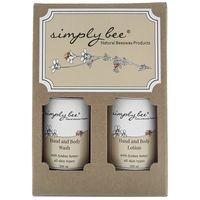 Simply Bee Hand & Body Wash & Lotion Gift Set